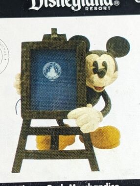 Vintage Walt Disney Mickey Mouse Art Print Photo Frame Still In Box Collectible